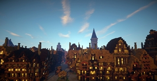 Street in London 1666