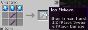 Ion Pickaxe