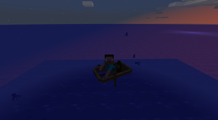 Lantern on boat