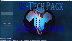 Version 1.0.5 Titlescreen