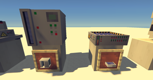 Capacitor Bank and Solar Panel 