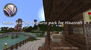 Wolion 128 HD resource pack for Minecraft 1.7.x