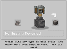 Dead Coral Blocks recipe