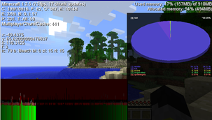 F3 Debug Screen