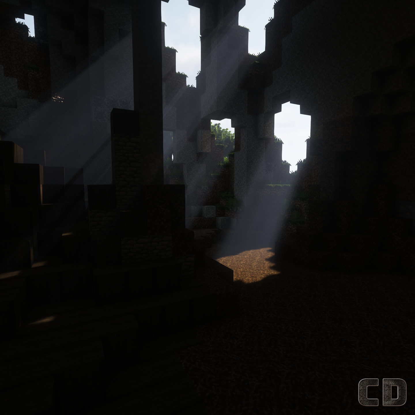 Cave's Depths logo