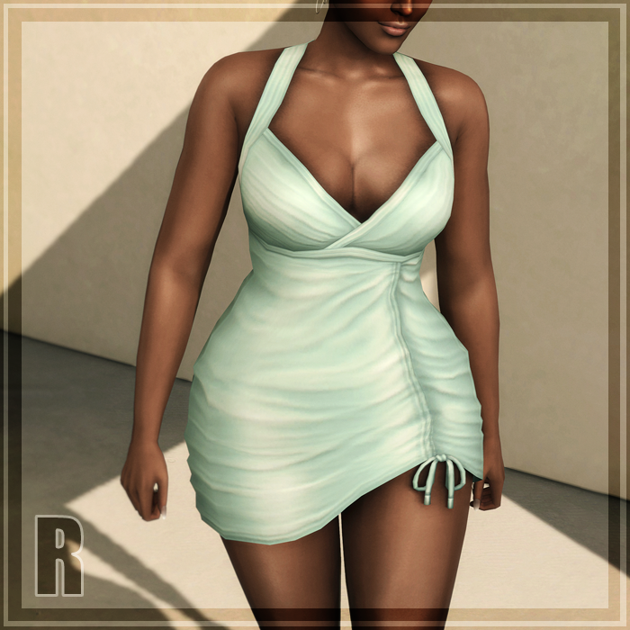 Silky & Pattern - Vera Mini Dress [Solid Color] logo