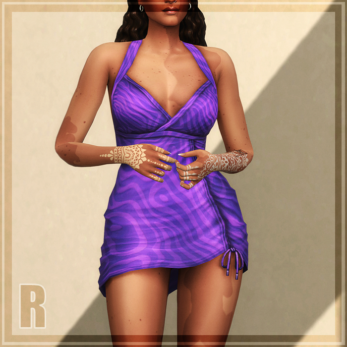 Silky & Pattern - Vera Mini Dress [Organic Pattern] logo