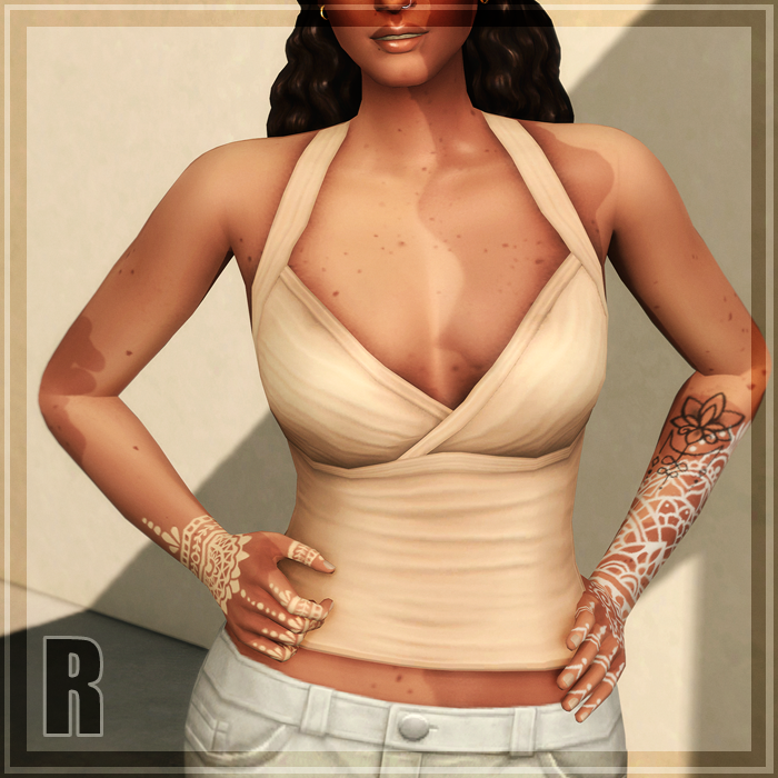 Silky & Pattern -  Gloria Halterneck Top logo