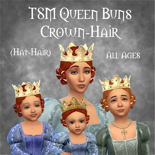 TSM Queen Buns Crown-Hair logo