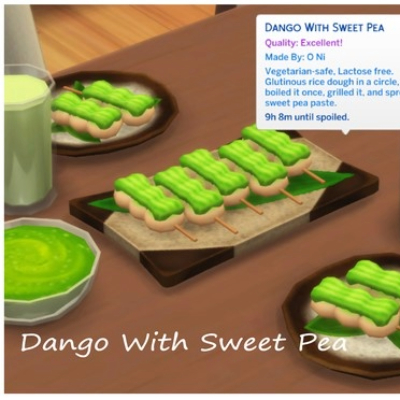 Dango con guisantes dulces de Oni Traducido al español by LizzySims