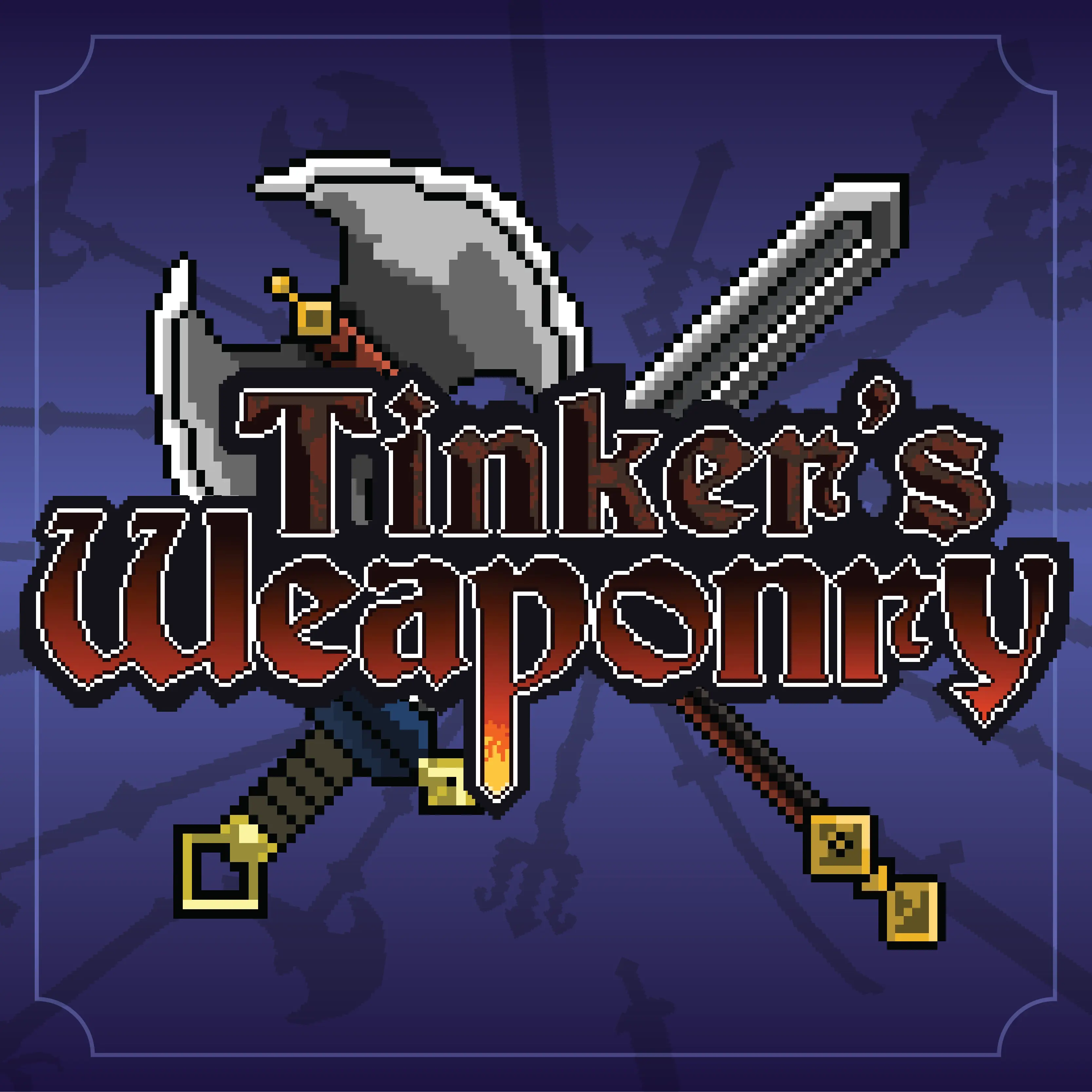 Tinker's Weaponry: Halberds, Battleaxes, Daggers, Tridents and more!