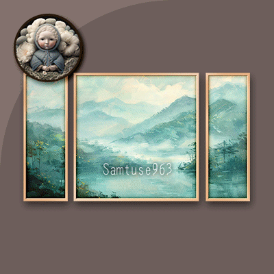 HQ Silent Morning Triptych #1 Sellable Extra E Samtuse963 logo