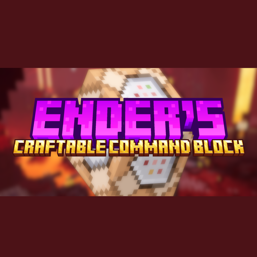 Ender's Craftable Command Block logo