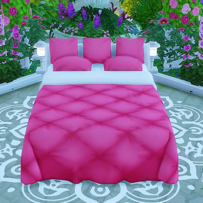 Crosshatch Delight Bed logo
