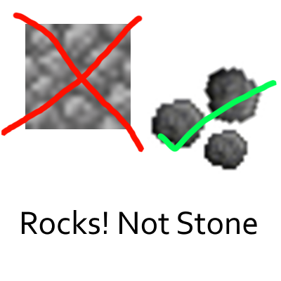 Rocks! Not Stone! logo