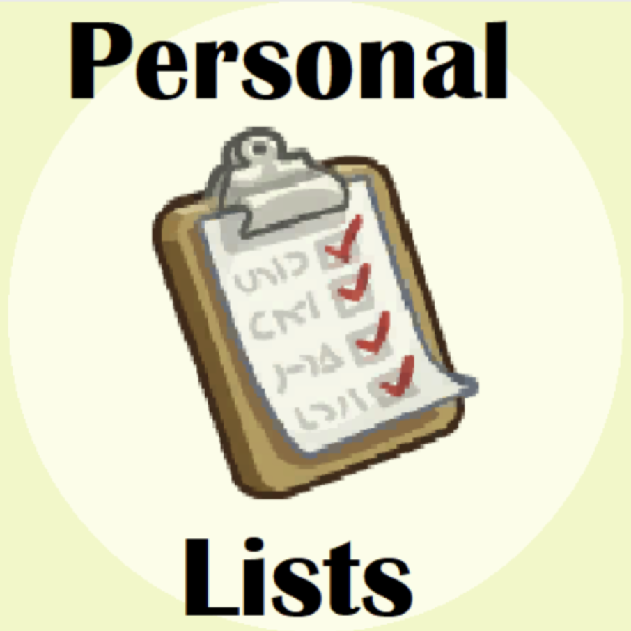 Personal Lists logo