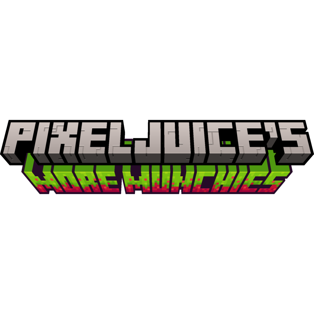  PixelJuice's More Munchies logo