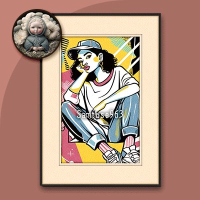 Bright Young Painting #3 Sellable Extra A Samtuse963 logo
