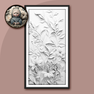 HQ Paper Craft Art Wall Decor #3 Sellable Extra D Samtuse963 logo