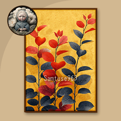 Dark Academia Plant Painting #1 Sellable Extra A Samtuse963 logo