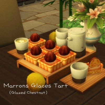 Tarta de marrons glacés de Oni Traducido al español by LizzySims