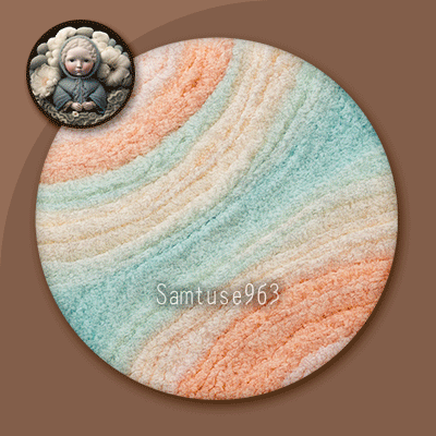 Abstract Round Dance Rug #3 Samtuse963 logo