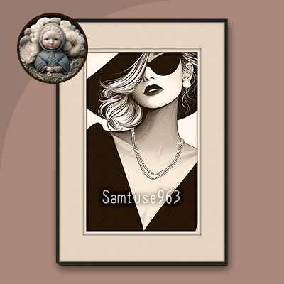Elegant Fashion Painting #1 Sellable Extra A Samtuse963 logo