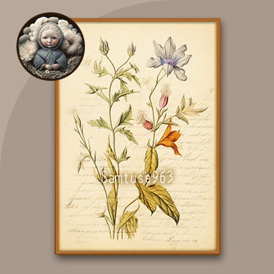 Classic Flower Painting #4 Sellable Extra A Samtuse963 logo