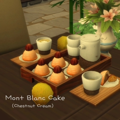 Tarta Mont Blanc de Oni Traducido al español by LizzySims