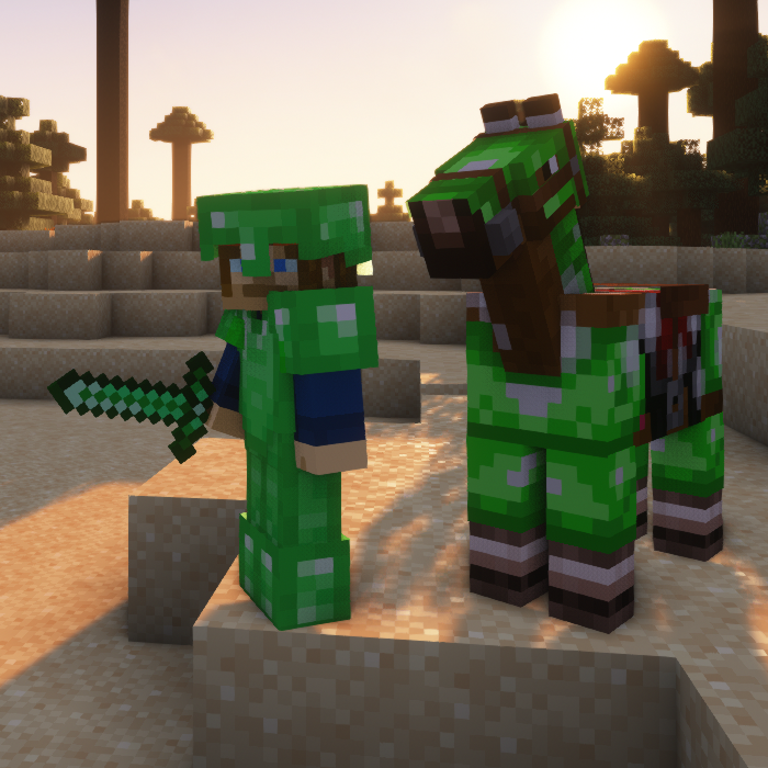 Exline's Emerald Equipment