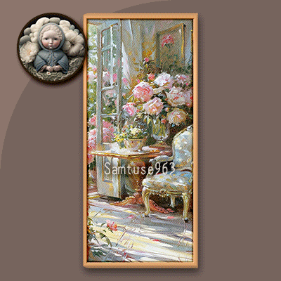 Cozy Indoor Long Painting #1 Sellable Samtuse963 logo