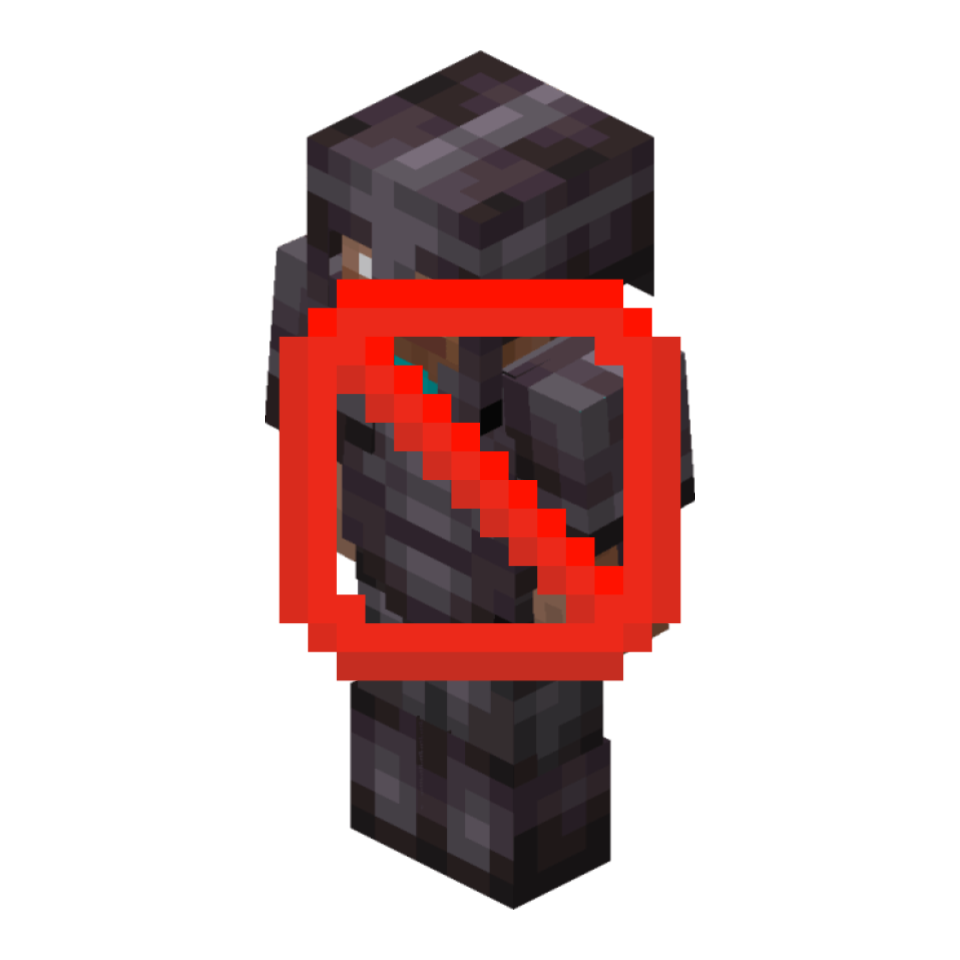 No Netherite Armor