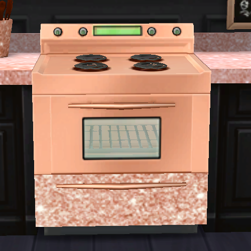 Rose Gold Glitter Stove Re-color logo
