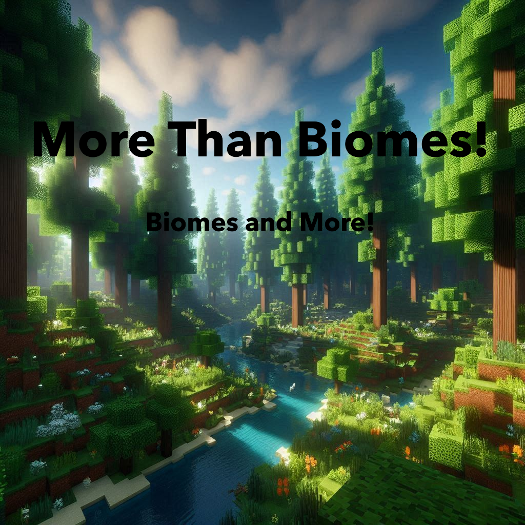 More Than Biomes!  Discontinued logo