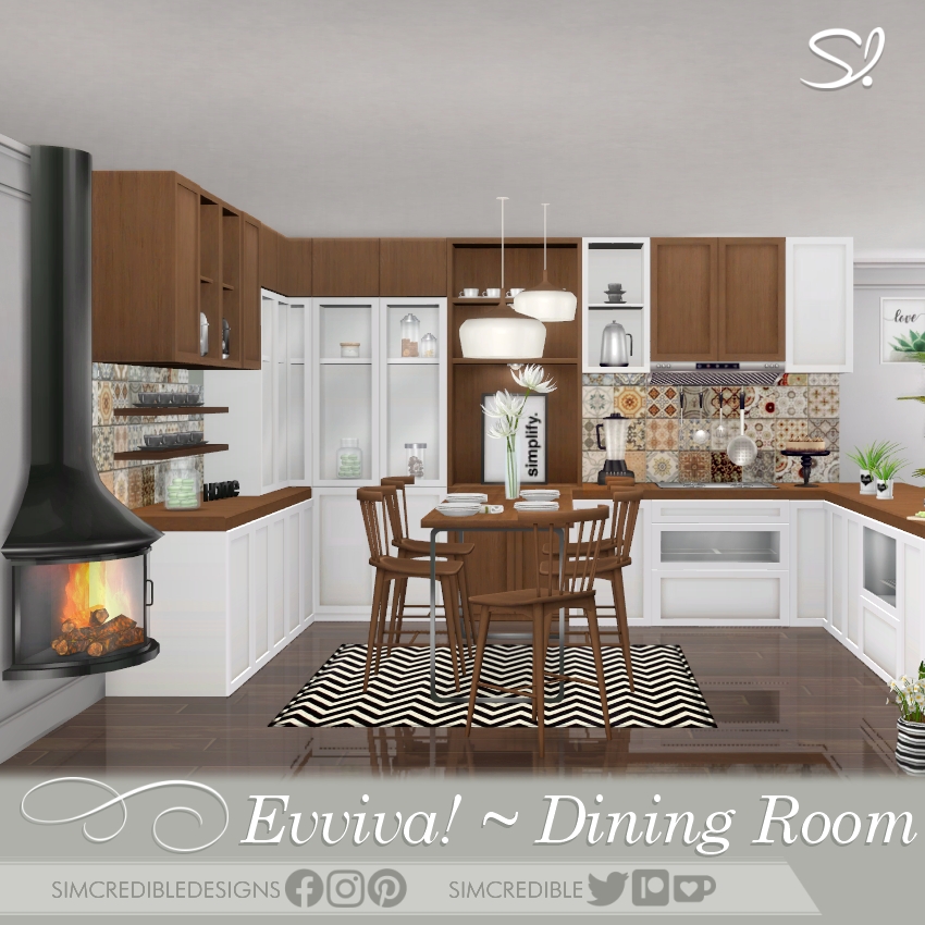 Evviva! -Dining room set 🍽 logo