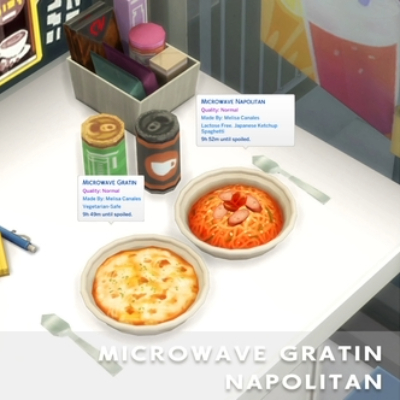 Napolitana y gratinado para el microondas de tempura de Oni Traducido al español by LizzySims