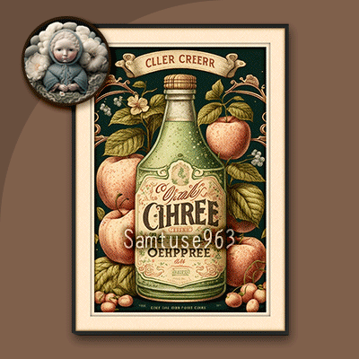 Homemade Cider Poster #2 Samtuse963 logo
