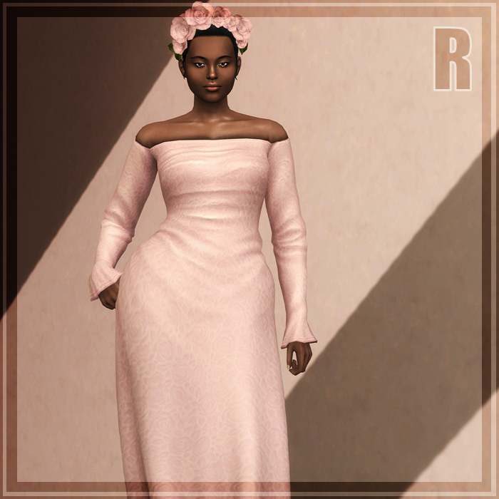 Rosa × alba - Orchid Gown  Set logo