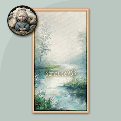 HQ Silent Morning Long Painting #1 Sellable Extra D Samtuse963 logo