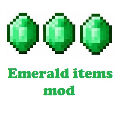 Overview - Emerald items Mod - Mods - Projects - Minecraft 