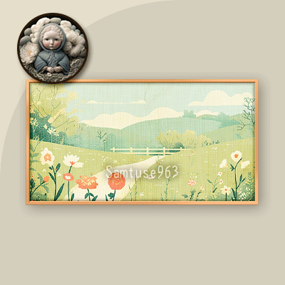 HQ Relaxation Horizontal Painting #1 Sellable Samtuse963 logo