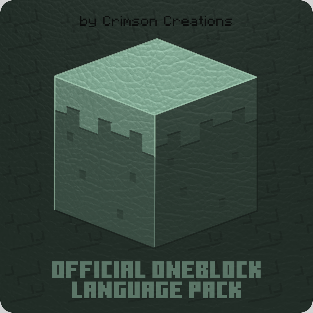 Oneblock Original: Language pack Addon logo
