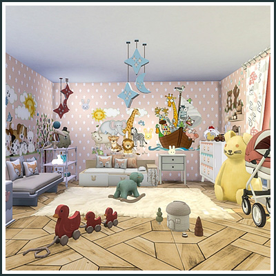 Cozy baby room logo