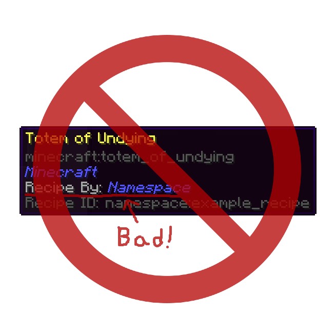 JEI Remove "Recipe By:" Tooltip