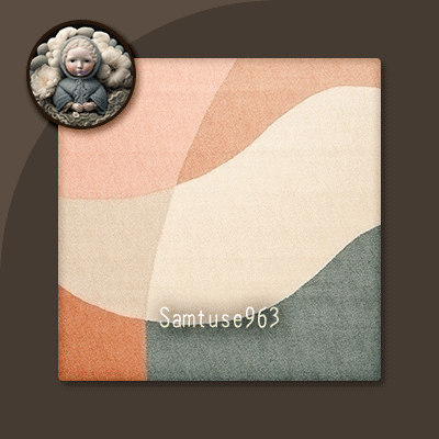 Minimalist Square Dance Rug #2 Samtuse963 logo
