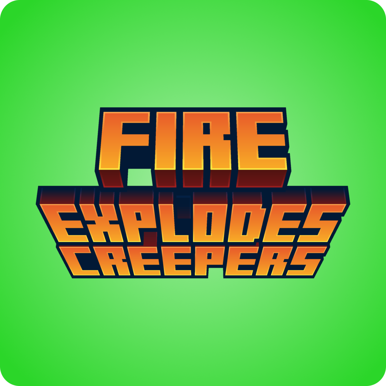 Fire Explodes Creepers logo