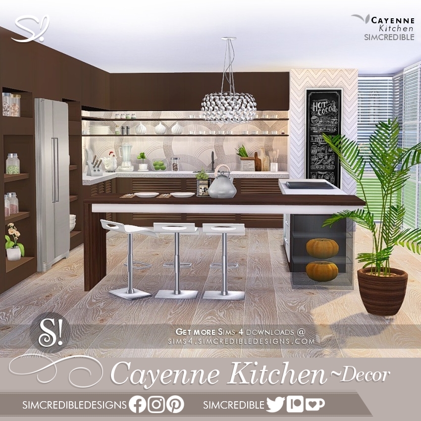 Cayenne decor 🍅🧂🌶 logo