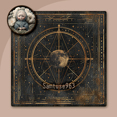 Celestial Square Dance Rug #3 Samtuse963 logo