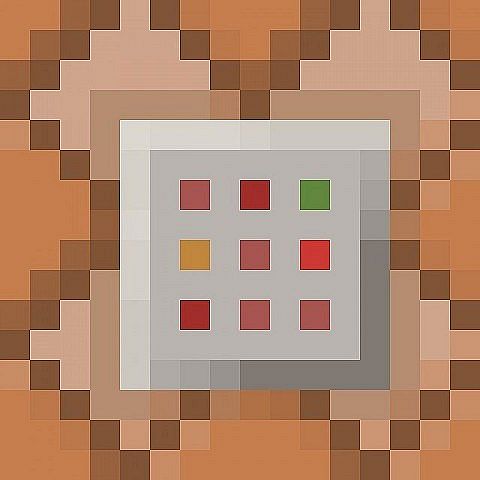 Craftable and placable command block logo