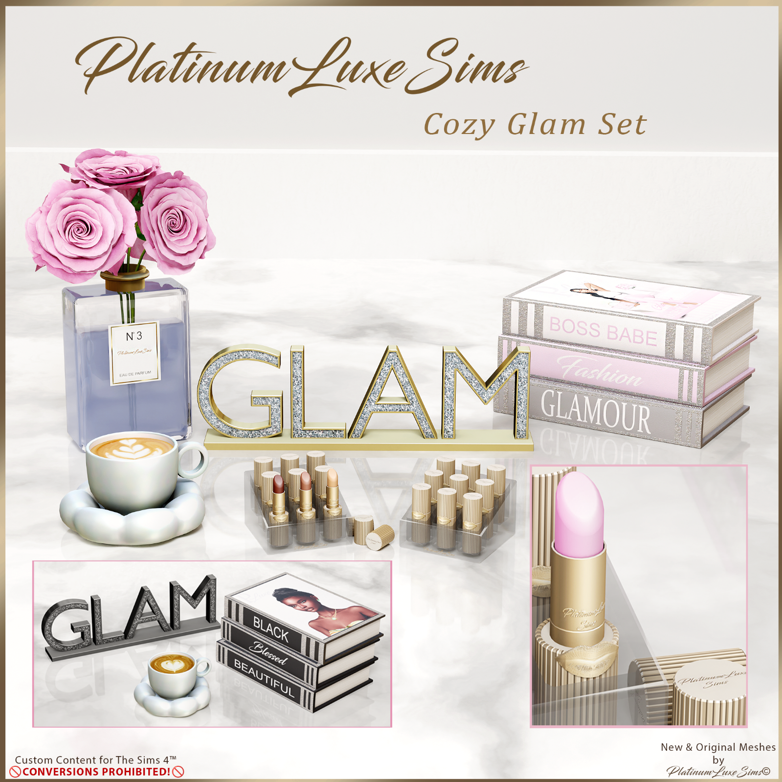 Cozy Glam Set logo